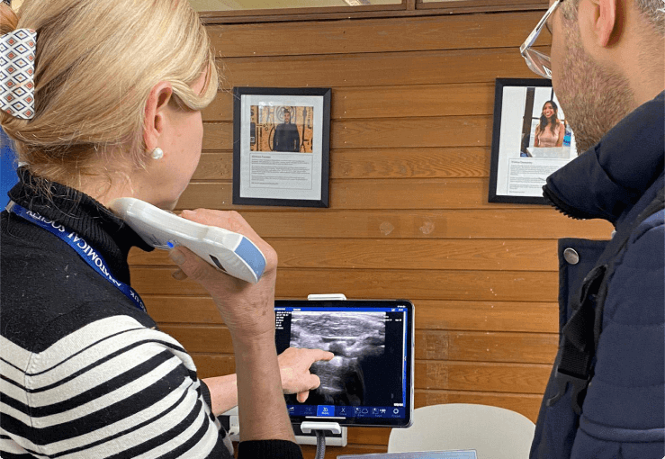 DRSONO pocket ultrasound scanner mission