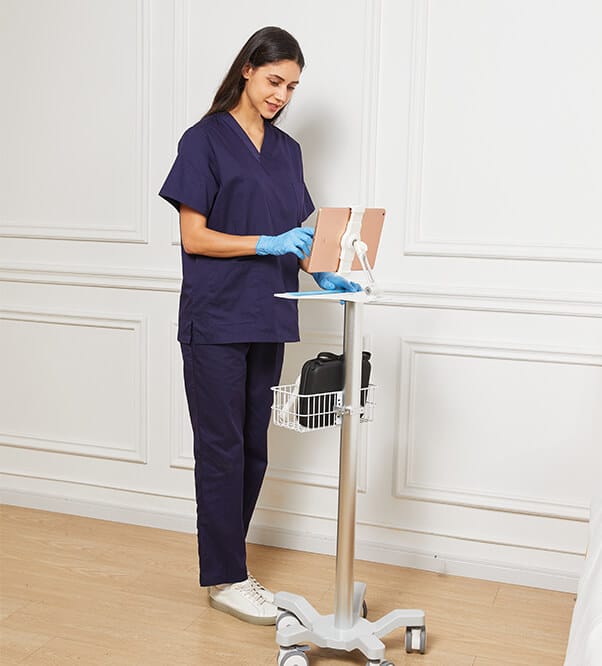 Pocket ultrasound Machine mobile trolley Cart