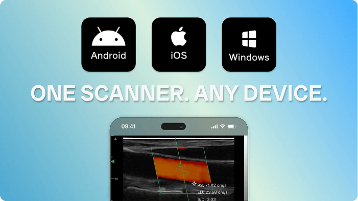 DRSONO Tragbares Ultraschallgerät Teamfreundlich