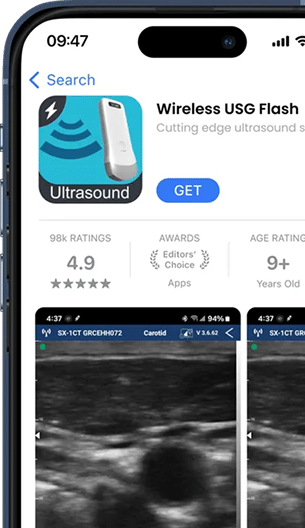DRSONO ultrasonidos de mano App gratuita
