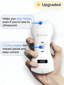 DRSONO Kabelloses Ultraschallgerät